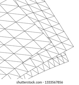 Modern architecture 3d