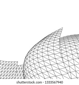 Modern architecture 3d