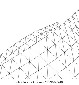Modern architecture 3d