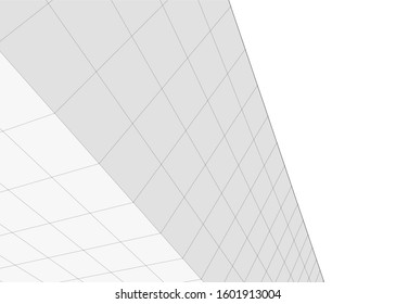 Modern architecture abstract 3d illustration