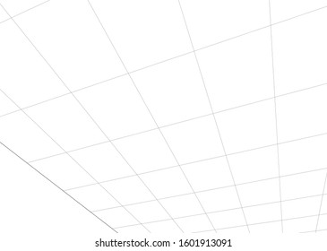 Modern architecture abstract 3d illustration