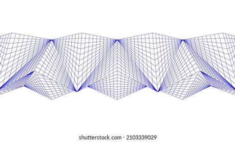 Arquitectura moderna ilustración abstracta de dibujo vectorial
