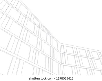 modern architecture building