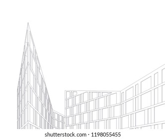 modern architecture building