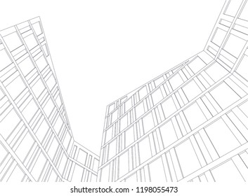 modern architecture building