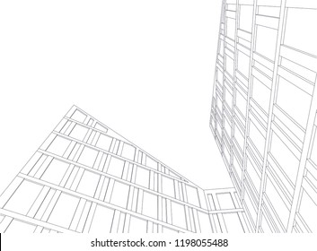 modern architecture building