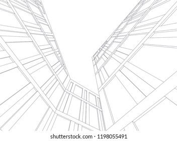 modern architecture building