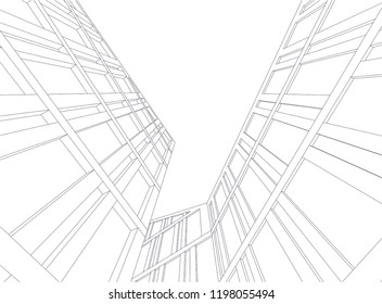 modern architecture building
