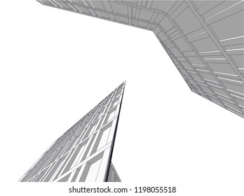 modern architecture building