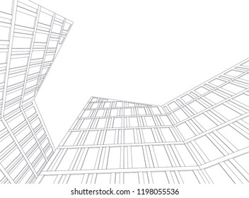 modern architecture building