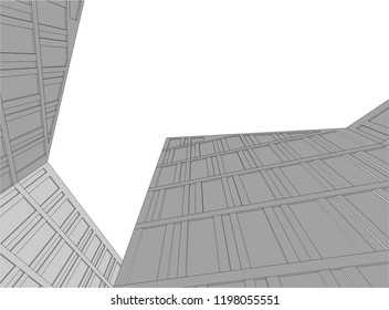 modern architecture building