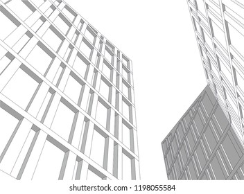 modern architecture building