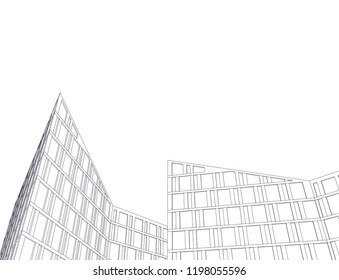 modern architecture building