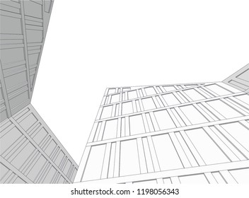 modern architecture building