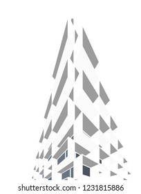 modern architecture building 