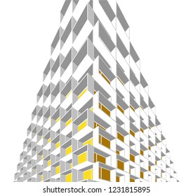 modern architecture building 