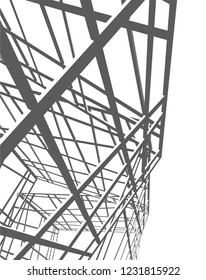 modern architecture building 