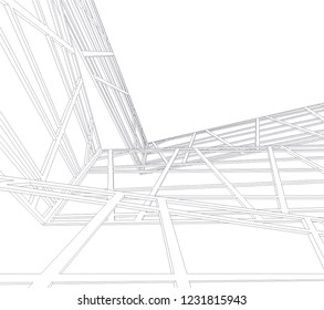 modern architecture building 