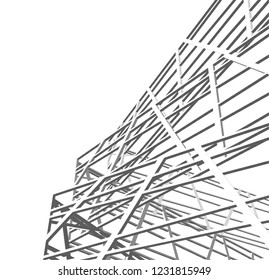 modern architecture building 