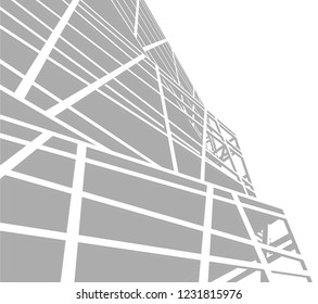 modern architecture building 