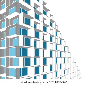 modern architecture building 