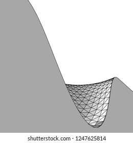 Modern architecture building