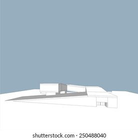 modern architecture building