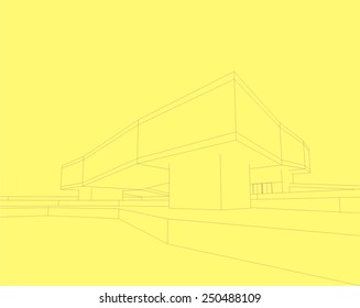 modern architecture building