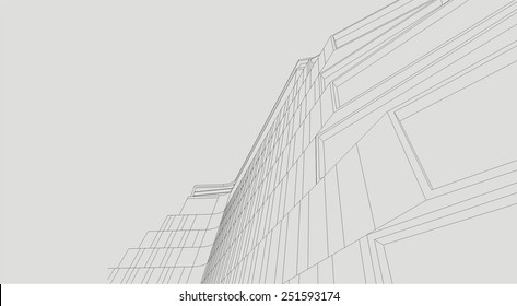 modern architecture building