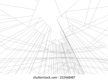 modern architecture building