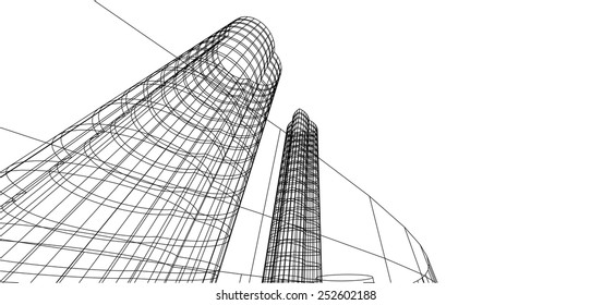 modern architecture building