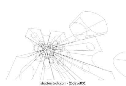 modern architecture building