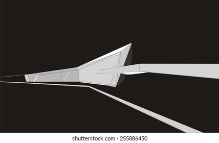 modern architecture building