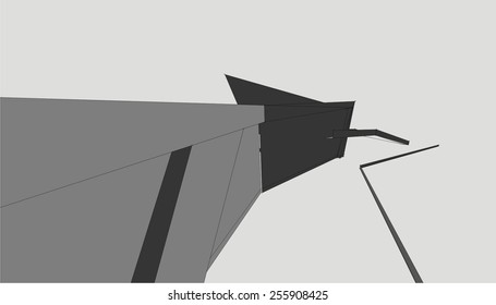 Modern architecture. Building 