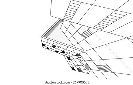 modern architecture building