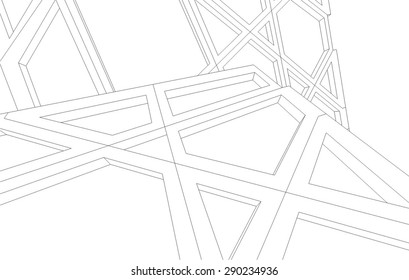 modern architecture building