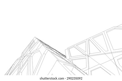 modern architecture building