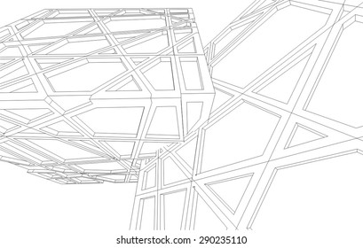 modern architecture building