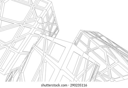 modern architecture building