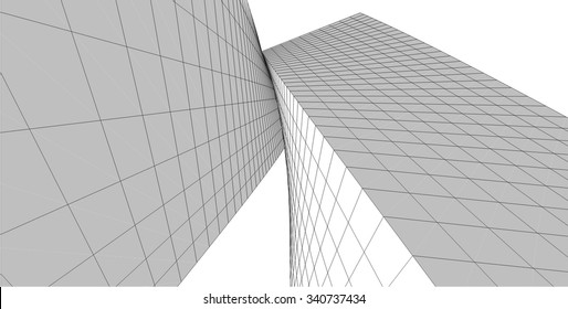 modern architecture building