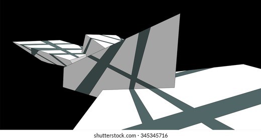 modern architecture building