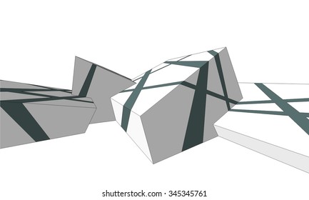 modern architecture building