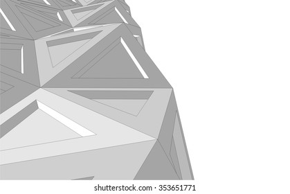 Modern architecture building