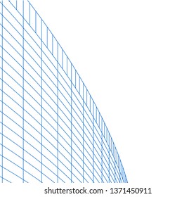 modern architecture building 3d 