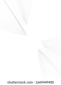 Modern architecture building 3d illustration 