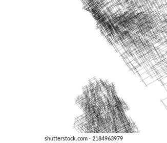 Modern architecture building 3d illustration