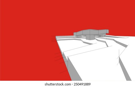 modern architecture building background