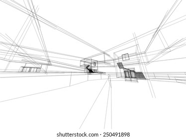 modern architecture building background