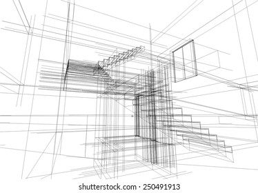 modern architecture building background
