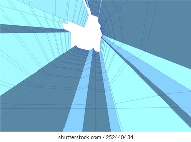 modern architecture building background